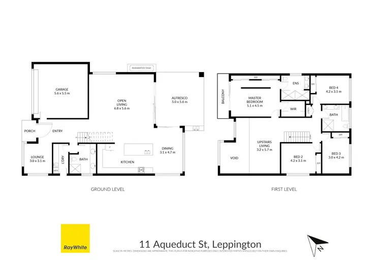 Floorplan of Homely house listing, 11 Aqueduct Street, Leppington NSW 2179