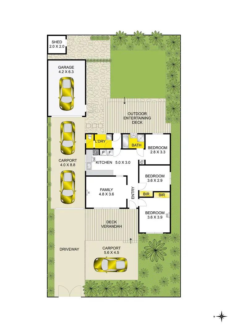 Floorplan of Homely house listing, 50 Saywell Street, North Geelong VIC 3215