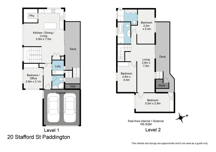 Floorplan of Homely house listing, 20 Stafford Street, Paddington QLD 4064