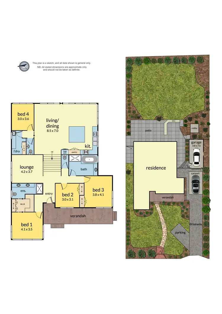 Floorplan of Homely house listing, 33 Halls Parade, Mitcham VIC 3132