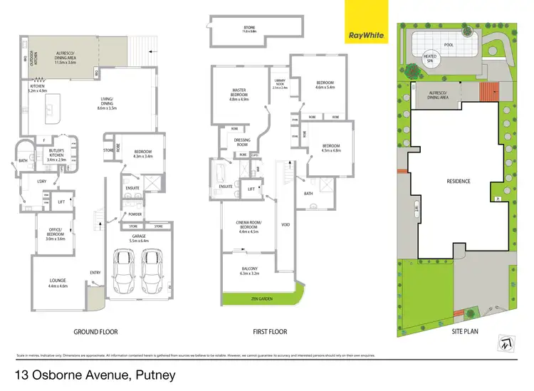 Floorplan of Homely house listing, 13 Osborne Avenue, Putney NSW 2112