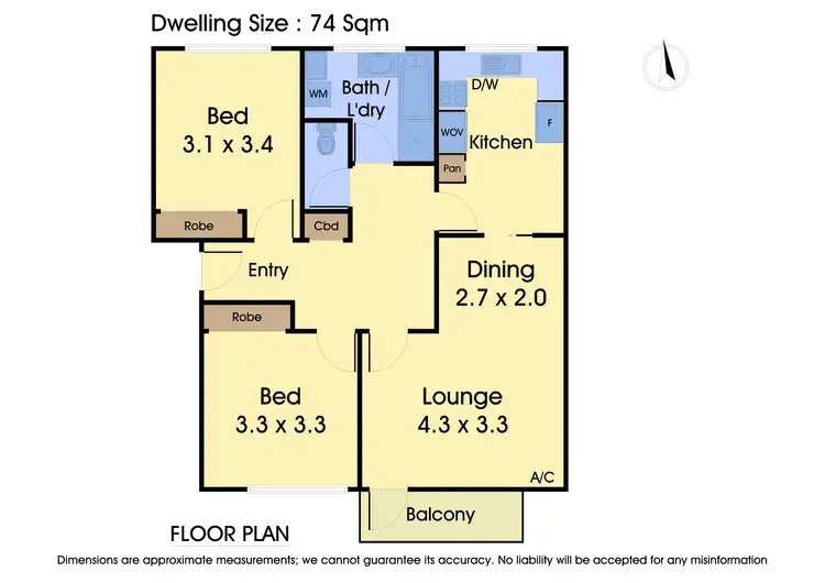 Floorplan of Homely unit listing, 5/23 Auburn Grove, Hawthorn East VIC 3123