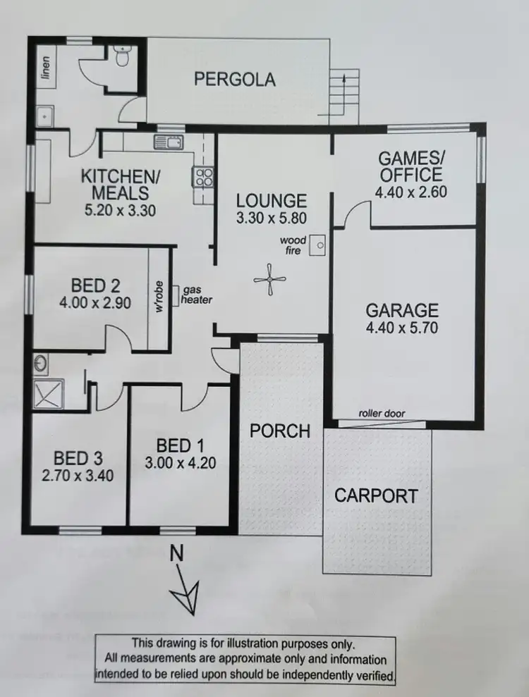 Floorplan of Homely house listing, 40 Boandik Terrace, Mount Gambier SA 5290