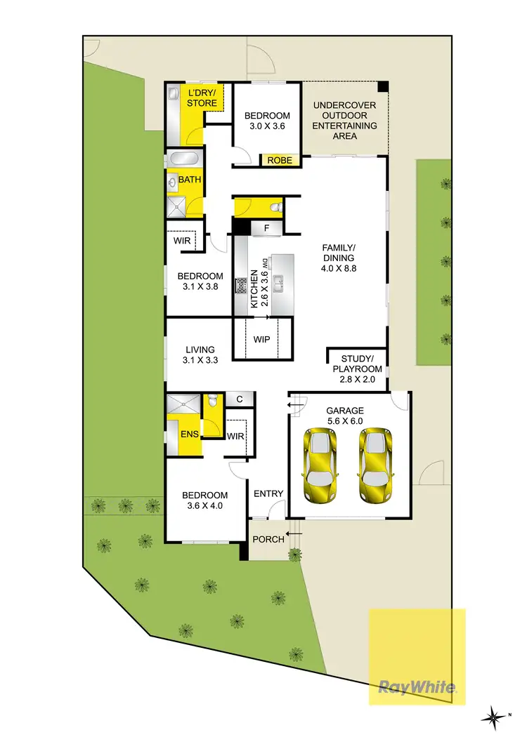 Floorplan of Homely house listing, 30 Archer Way, Bannockburn VIC 3331