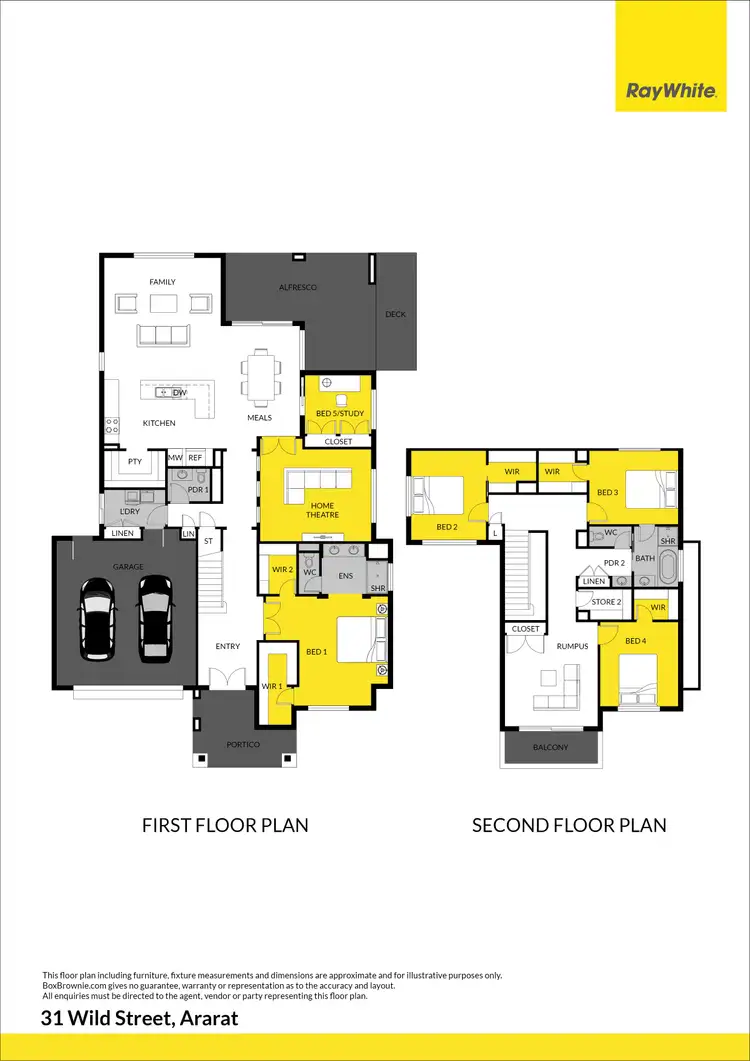 Floorplan of Homely house listing, 31 Wild Street, Ararat VIC 3377
