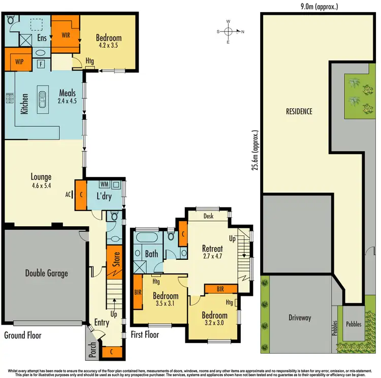 Floorplan of Homely house listing, 66 Steven Street, Dandenong VIC 3175