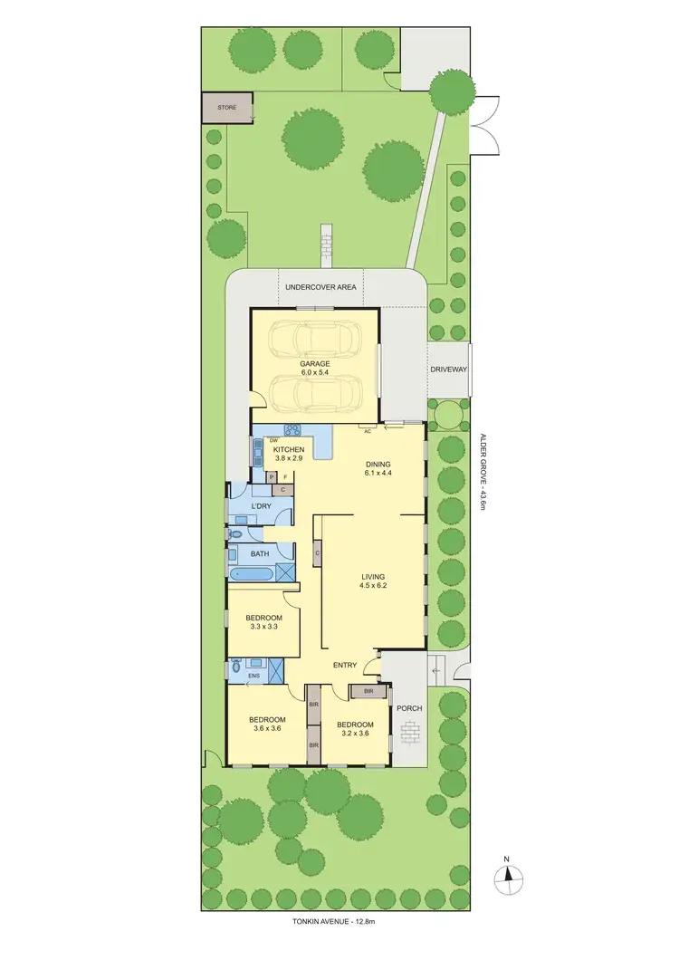 Floorplan of Homely house listing, 20 Tonkin Avenue, Coburg North VIC 3058