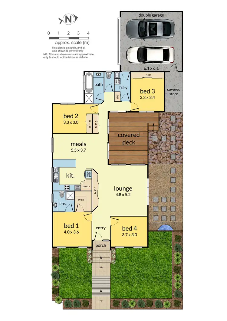 Floorplan of Homely unit listing, 1/27 Mckenna Road, Glen Waverley VIC 3150