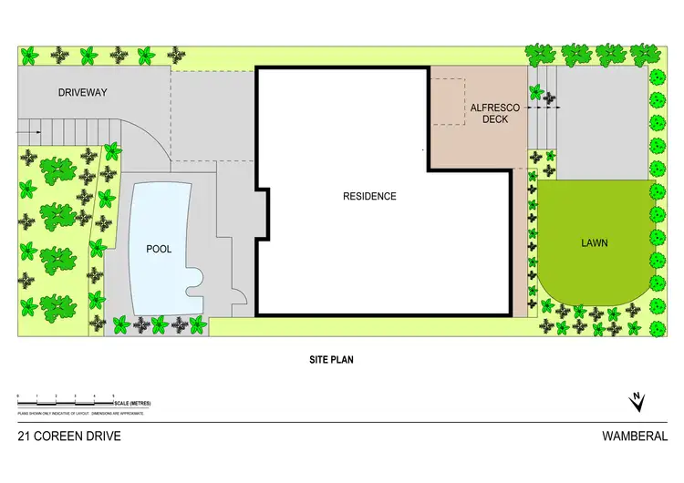 Floorplan of Homely house listing, 21 Coreen Drive, Wamberal NSW 2260