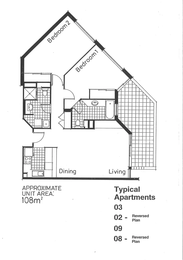 Floorplan of Homely apartment listing, 1302/44 Ferry Street, Kangaroo Point QLD 4169