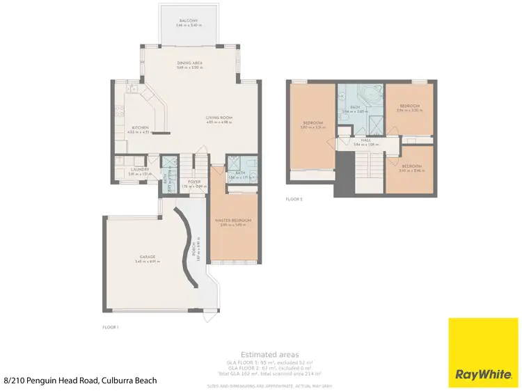 Floorplan of Homely villa listing, 8/210 Penguins Head Road, Culburra Beach NSW 2540