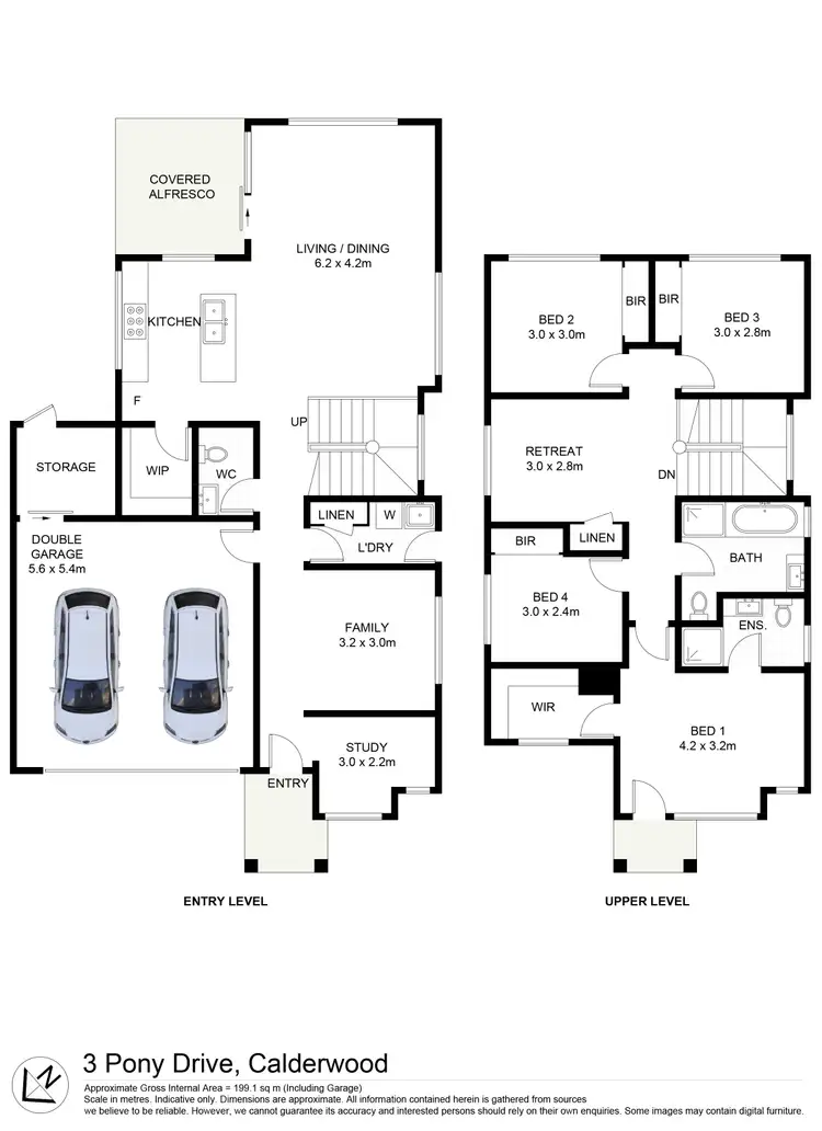 Floorplan of Homely house listing, 3 Pony Drive, Calderwood NSW 2527