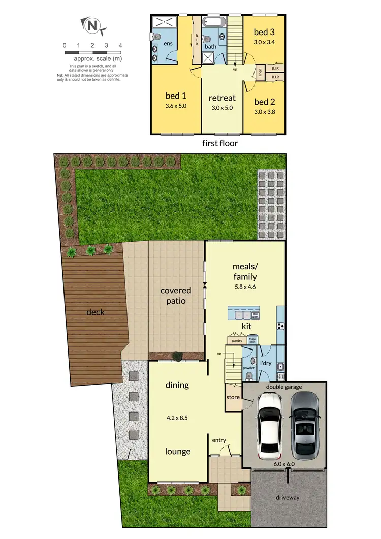 Floorplan of Homely house listing, 45 Stadium Circuit, Mulgrave VIC 3170