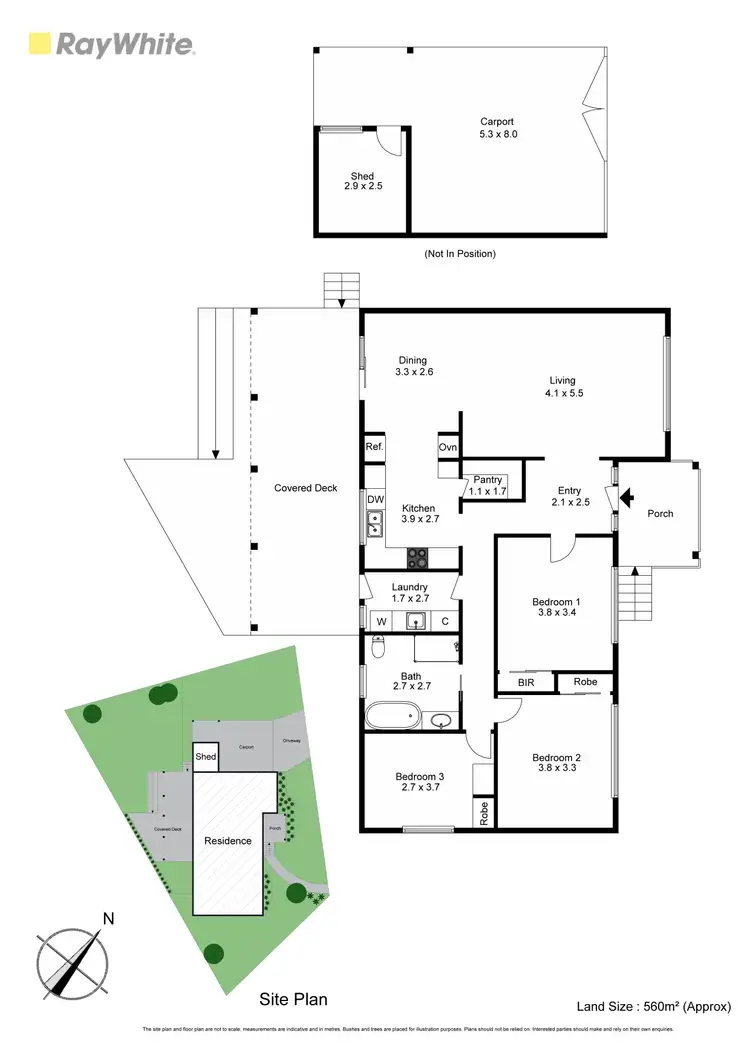 Floorplan of Homely house listing, 6 Abor Court, Frankston VIC 3199