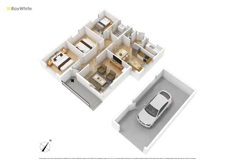 Floorplan of Homely house listing, 24 Partridge Street, Lalor VIC 3075