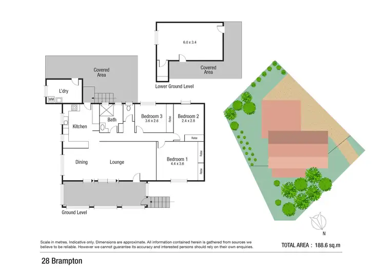 Floorplan of Homely house listing, 28 Brampton Avenue, Cranbrook QLD 4814