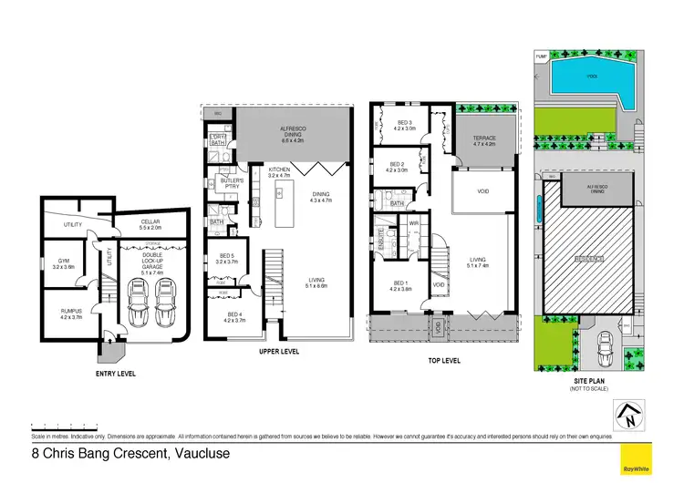 Floorplan of Homely house listing, 8 Chris Bang Crescent, Vaucluse NSW 2030
