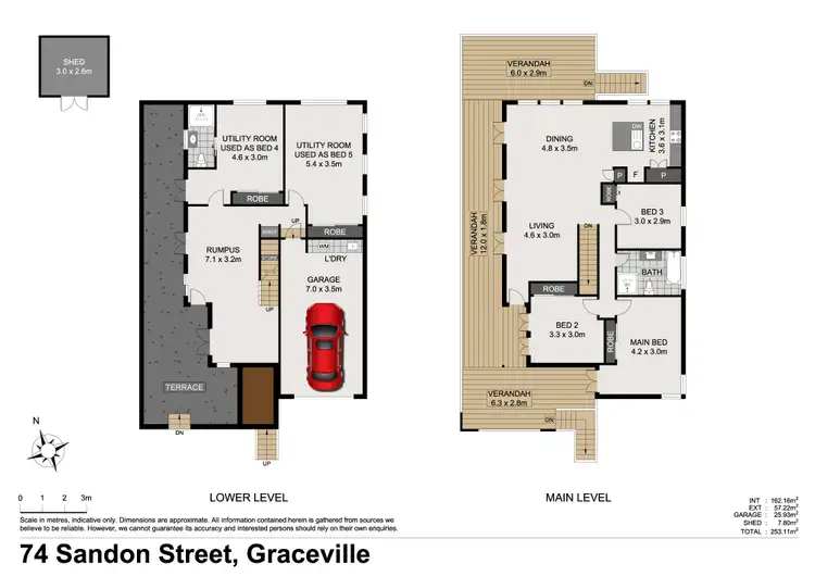 Floorplan of Homely house listing, 74 Sandon Street, Graceville QLD 4075