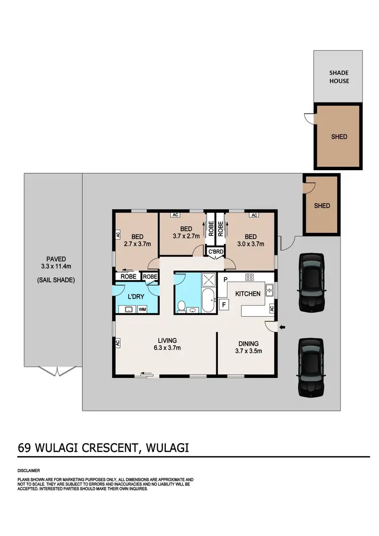 Floorplan of Homely house listing, 69 Wulagi Crescent, Wulagi NT 812