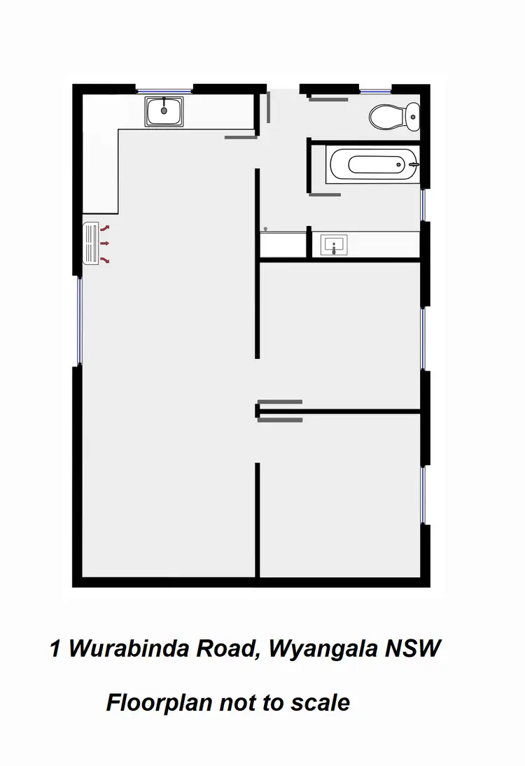 Floorplan of Homely house listing, 1 Wurabinda Road (Wyangala), Cowra NSW 2794