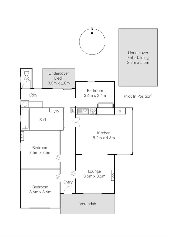 Floorplan of Homely house listing, 25-27 Myrtle Grove, North Shore VIC 3214