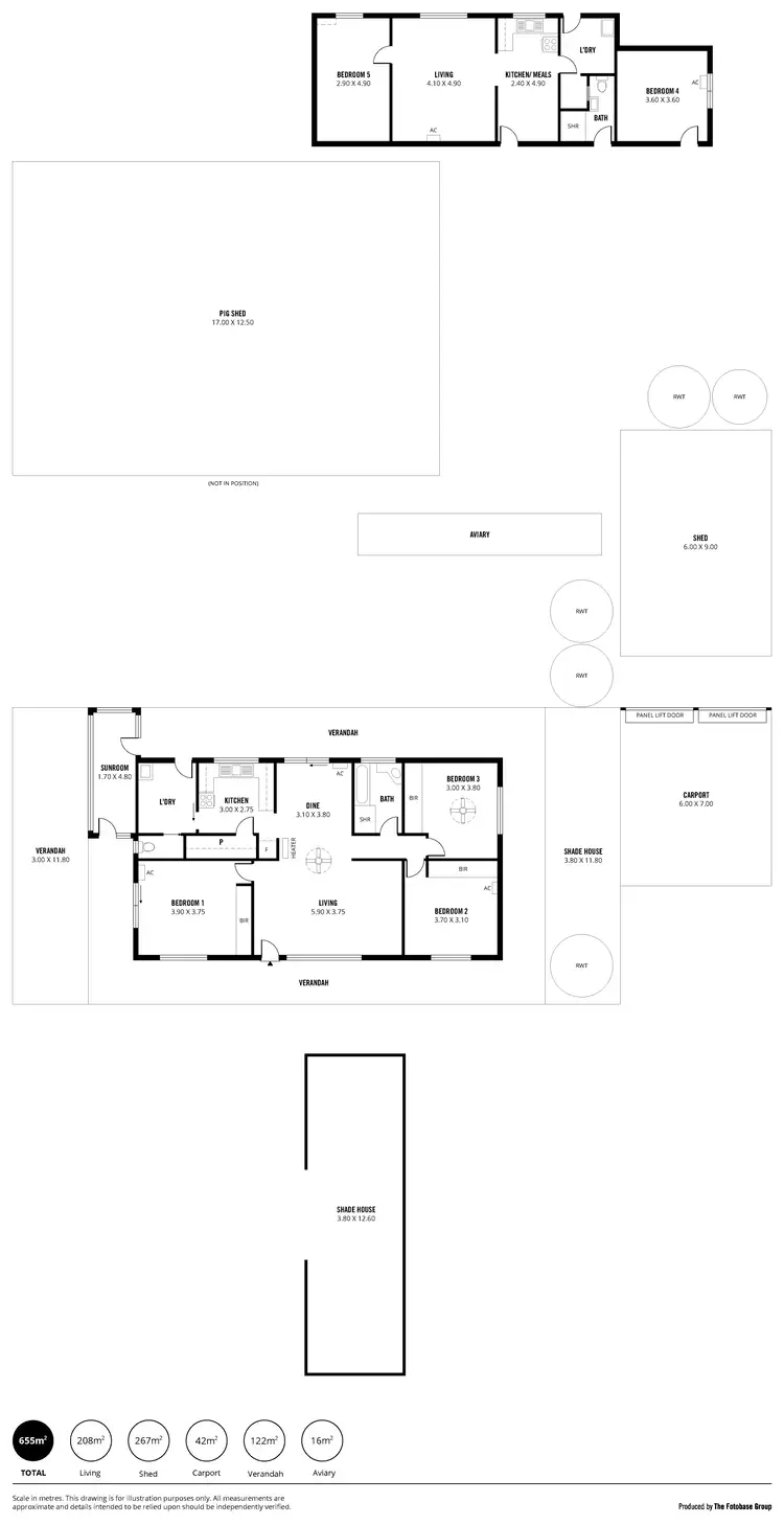 Floorplan of Homely house listing, 69 McCulloch Road, Monteith SA 5254