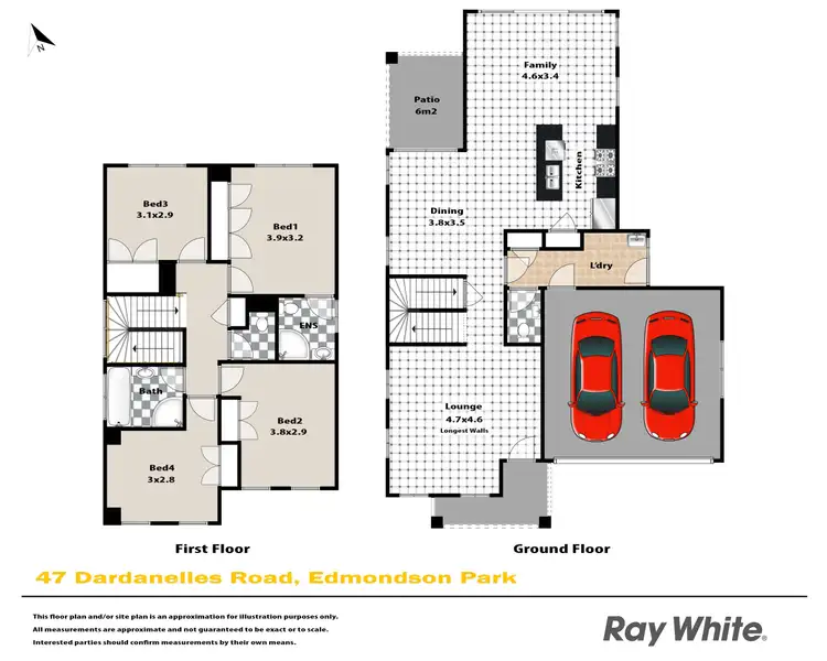 Floorplan of Homely house listing, 47 Dardanelles Road, Edmondson Park NSW 2174