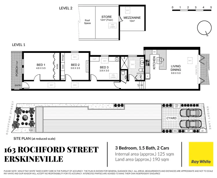 Floorplan of Homely house listing, 163 Rochford Street, Erskineville NSW 2043