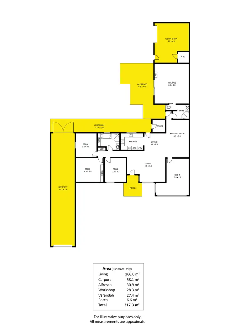 Floorplan of Homely house listing, 28 Meredith Avenue, Glengowrie SA 5044