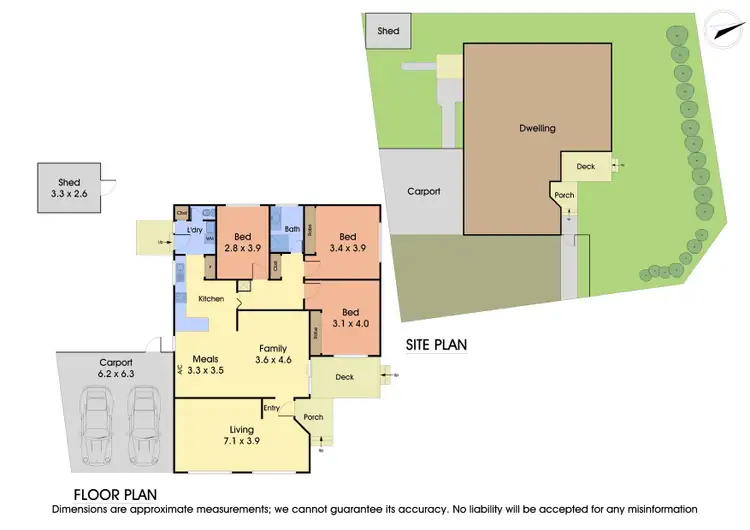 Floorplan of Homely house listing, 97 Orange Grove, Bayswater VIC 3153