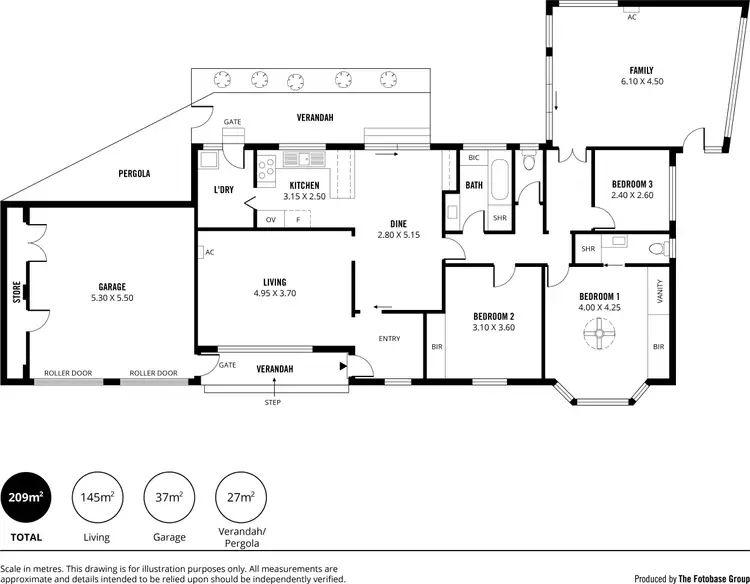 Floorplan of Homely house listing, 19 Buchanan Grove, Reynella East SA 5161