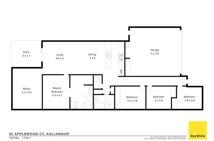 Floorplan of Homely house listing, 25 Applewood Court, Kallangur QLD 4503