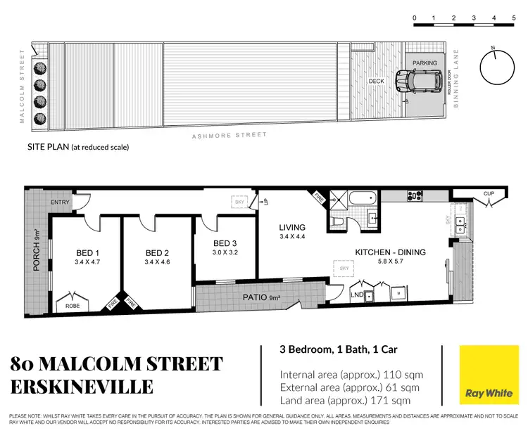 Floorplan of Homely house listing, 80 Malcolm Street, Erskineville NSW 2043