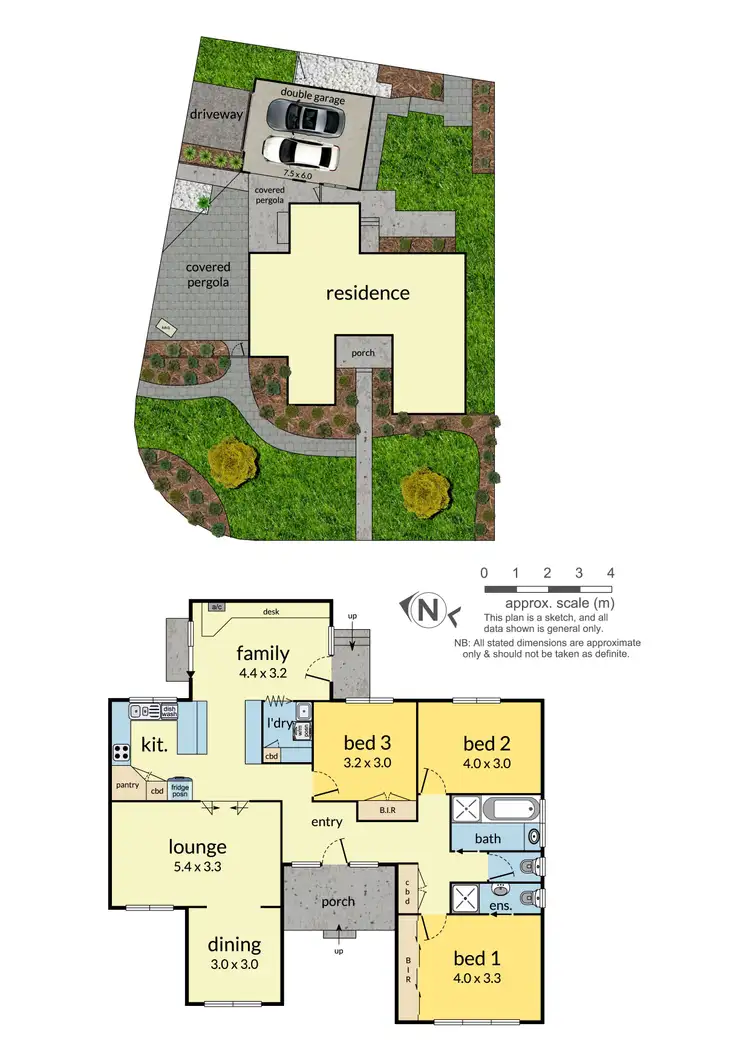 Floorplan of Homely house listing, 8 Rupert Drive, Mulgrave VIC 3170