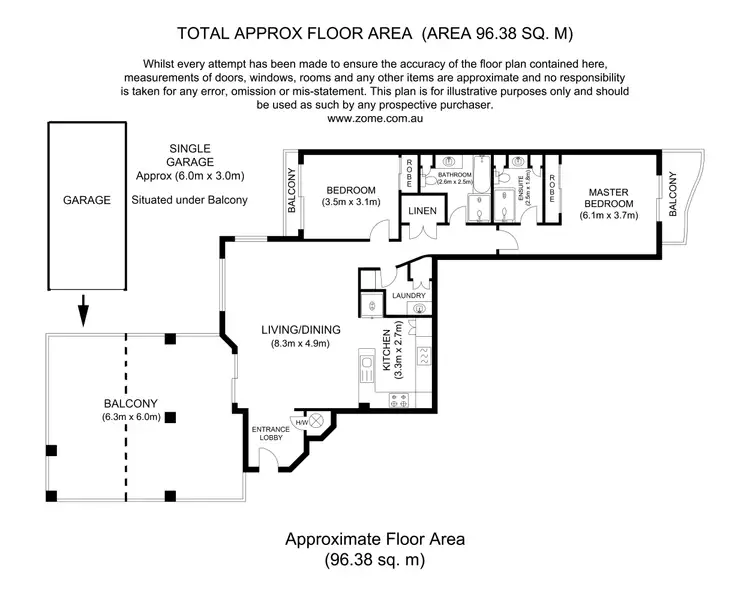 Floorplan of Homely townhouse listing, 7/100 Cotlew Street East, Southport QLD 4215