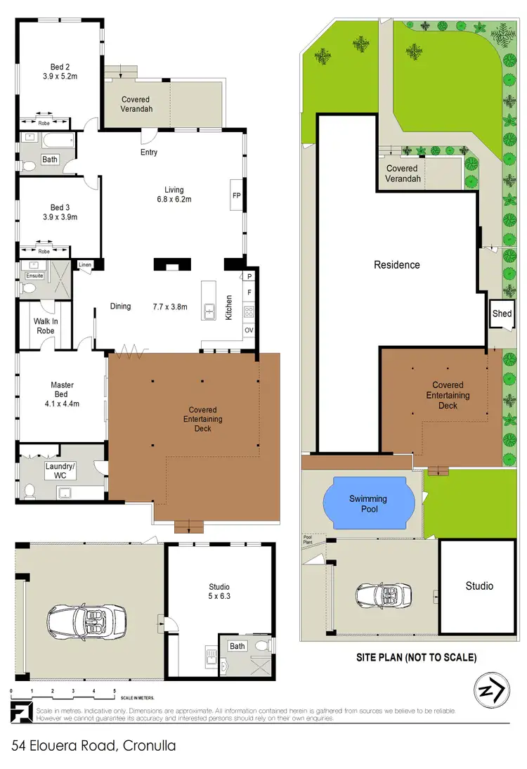 Floorplan of Homely house listing, 54 Elouera Road, Cronulla NSW 2230