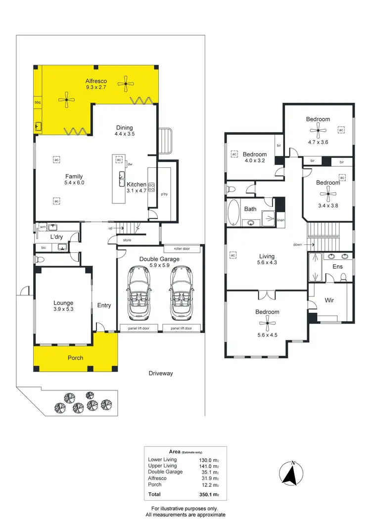 Floorplan of Homely house listing, 69 Brocas Avenue, St Clair SA 5011