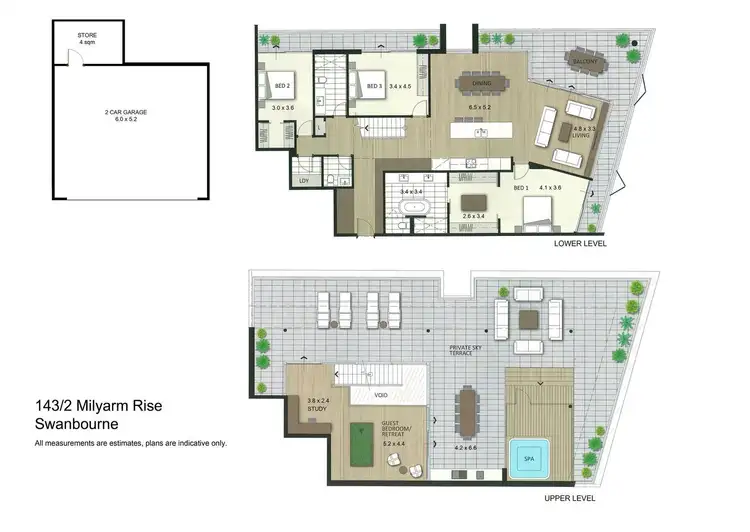 Floorplan of Homely apartment listing, 143/2 Milyarm Rise, Swanbourne WA 6010