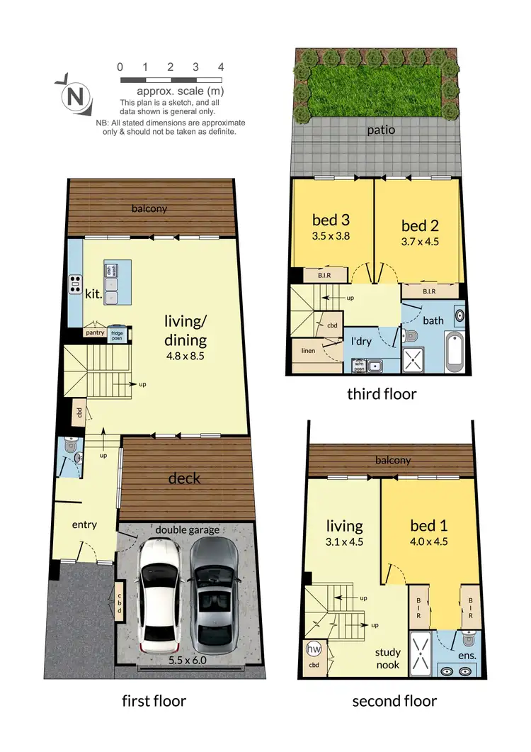 Floorplan of Homely house listing, 44 Waverley Park Drive, Mulgrave VIC 3170