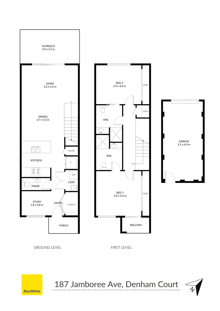 Floorplan of Homely house listing, 187 Jamboree Avenue, Denham Court NSW 2565