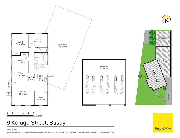 Floorplan of Homely house listing, 9 Kaluga Street, Busby NSW 2168