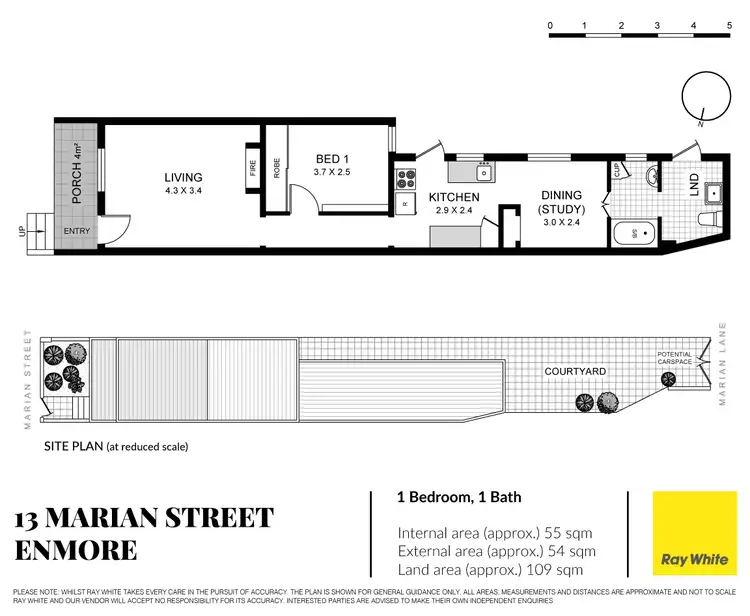 Floorplan of Homely house listing, 13 Marian Street, Enmore NSW 2042