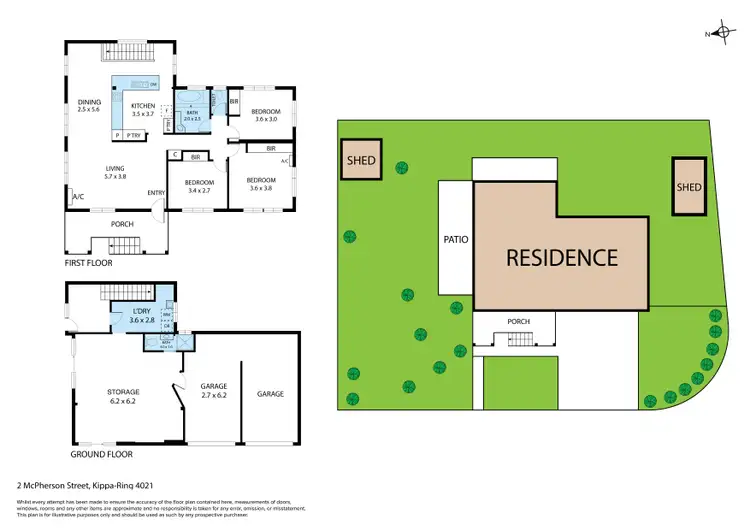 Floorplan of Homely house listing, 2 Mcpherson Street, Kippa-Ring QLD 4021