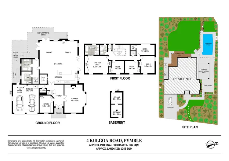 Floorplan of Homely house listing, 4 Kulgoa Road, Pymble NSW 2073