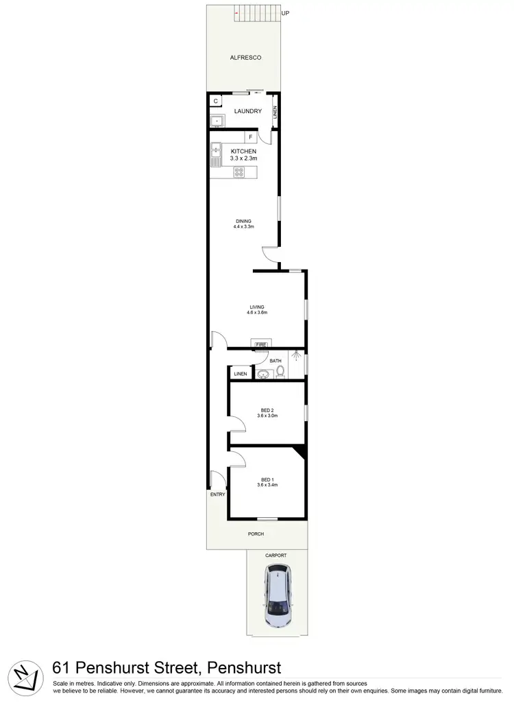 Floorplan of Homely house listing, 61 Penshurst Street, Penshurst NSW 2222