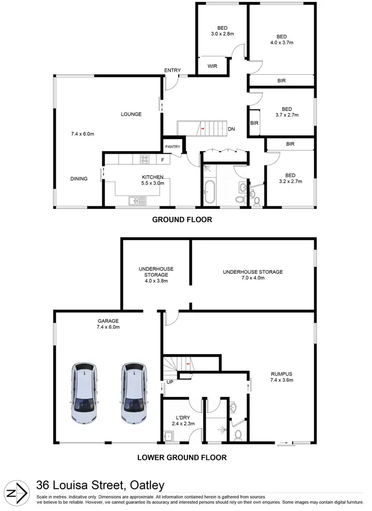 Floorplan of Homely house listing, 36 Louisa Street, Oatley NSW 2223