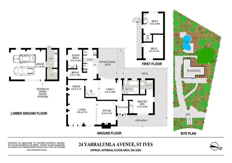 Floorplan of Homely house listing, 24 Yarralumla Avenue, St Ives NSW 2075