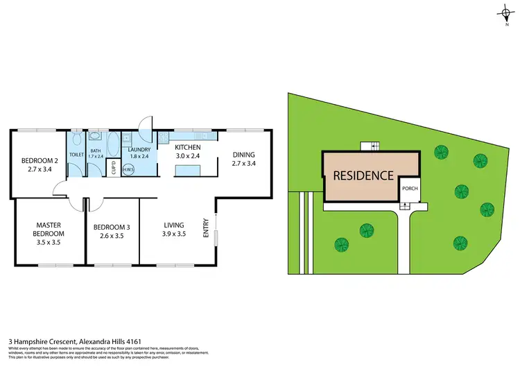 Floorplan of Homely house listing, Address available on request