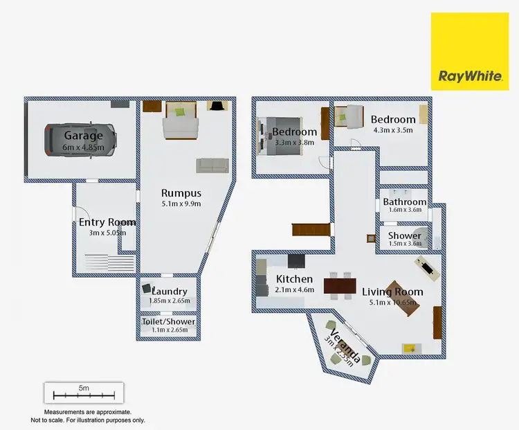 Floorplan of Homely townhouse listing, 4/128a Turf Street, Grafton NSW 2460