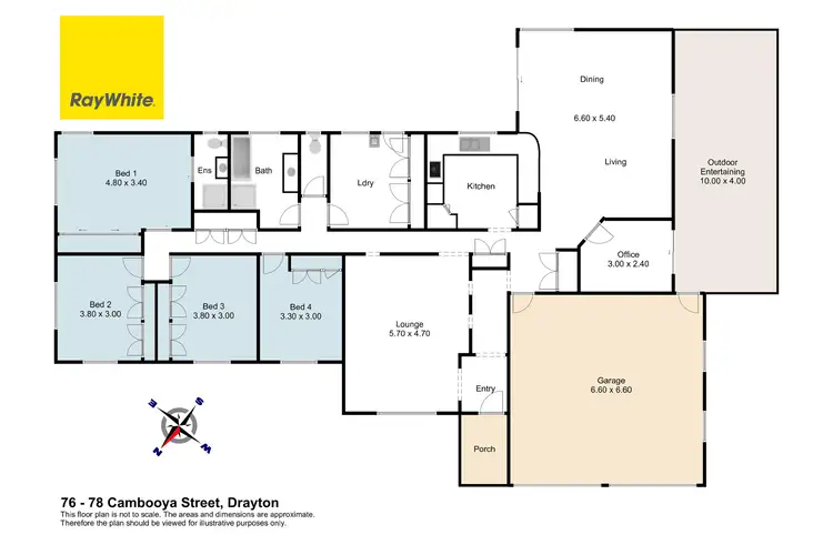 Floorplan of Homely house listing, 76-78 Cambooya Street, Drayton QLD 4350